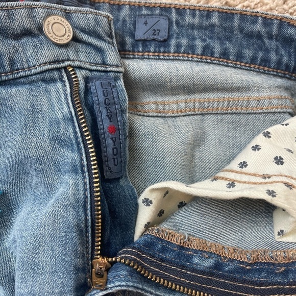 Lucky Brank Bridegetti Skinny Pompom Jeans Size 4 - Picture 8 of 8